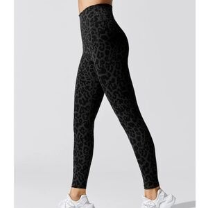 NWT LNA Black Leopard Legging